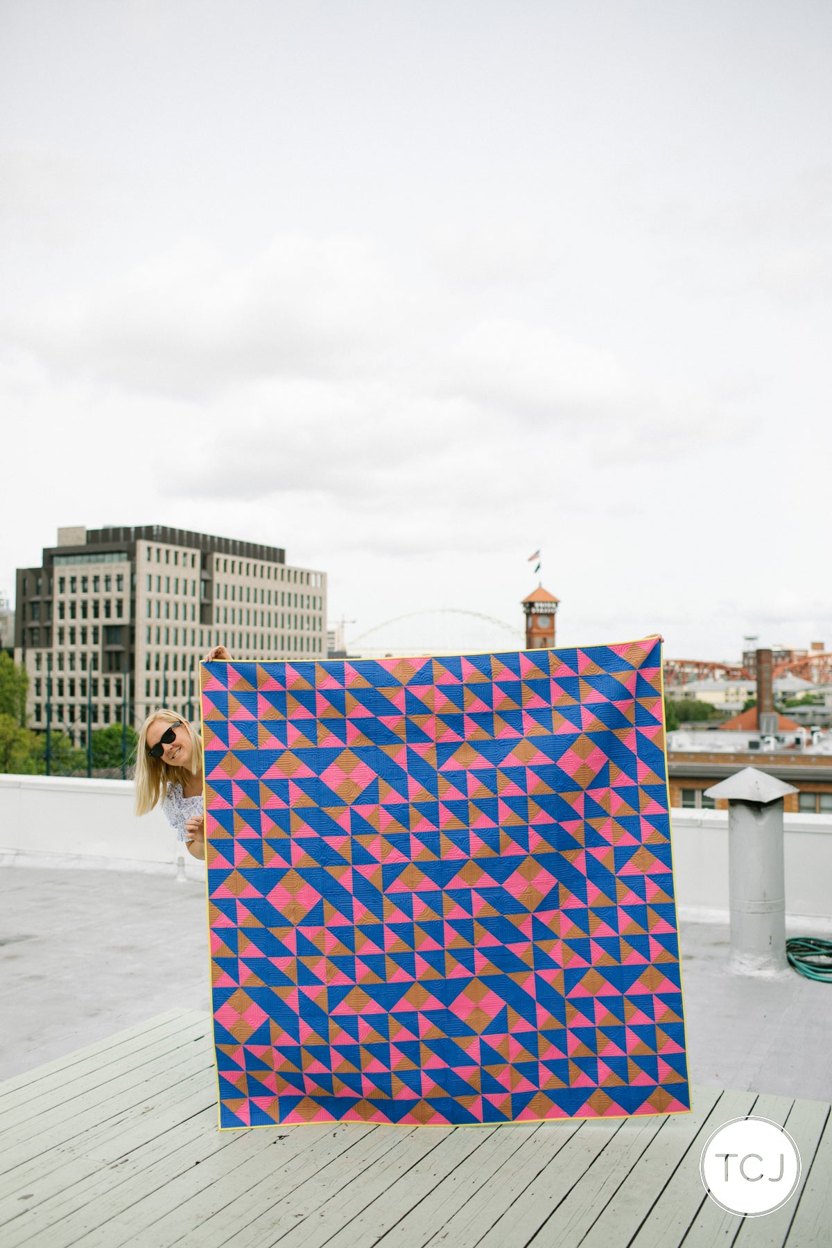Color Chaos Quilt Pattern - Printed