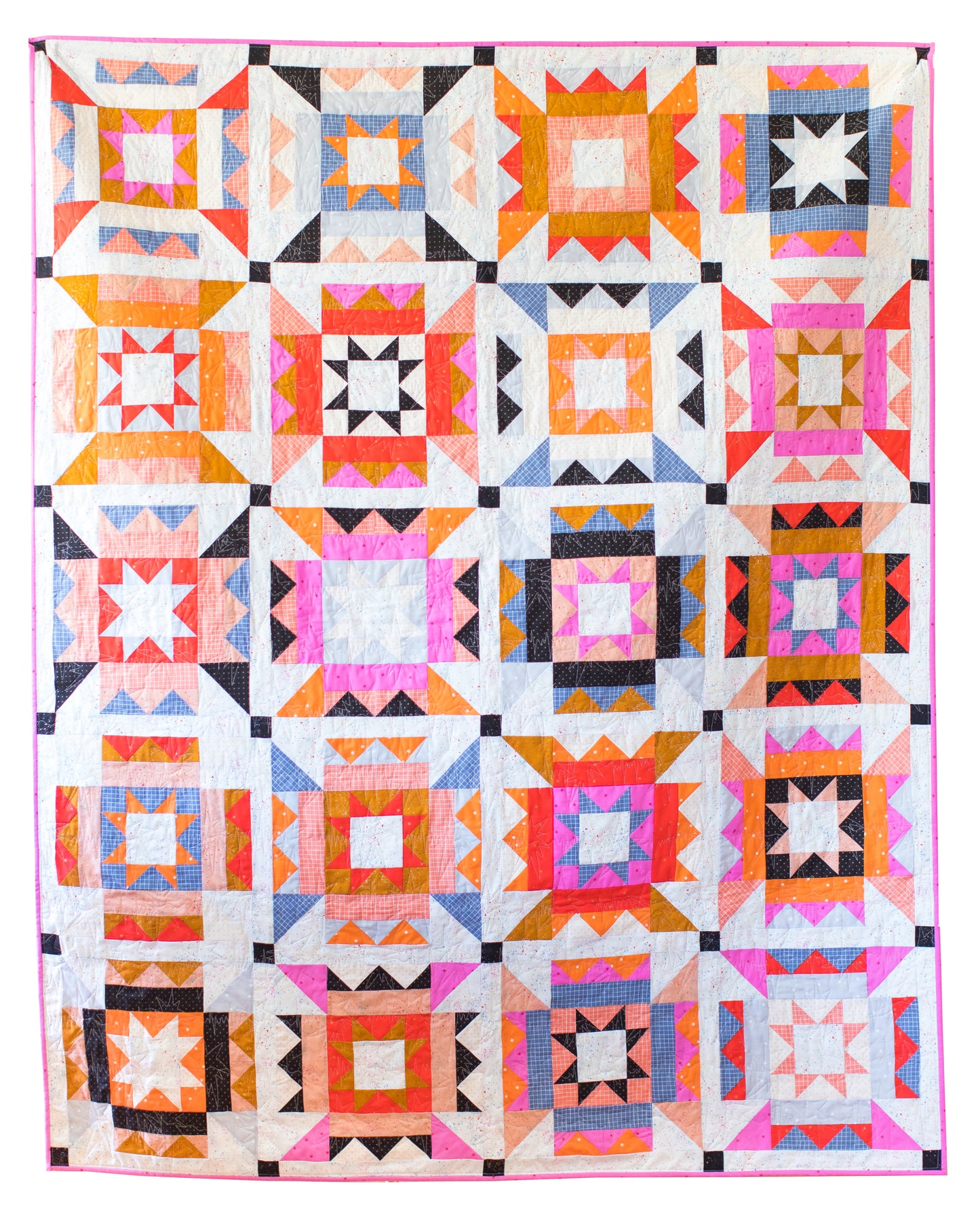 Nova Star Quilt Pattern - Printed