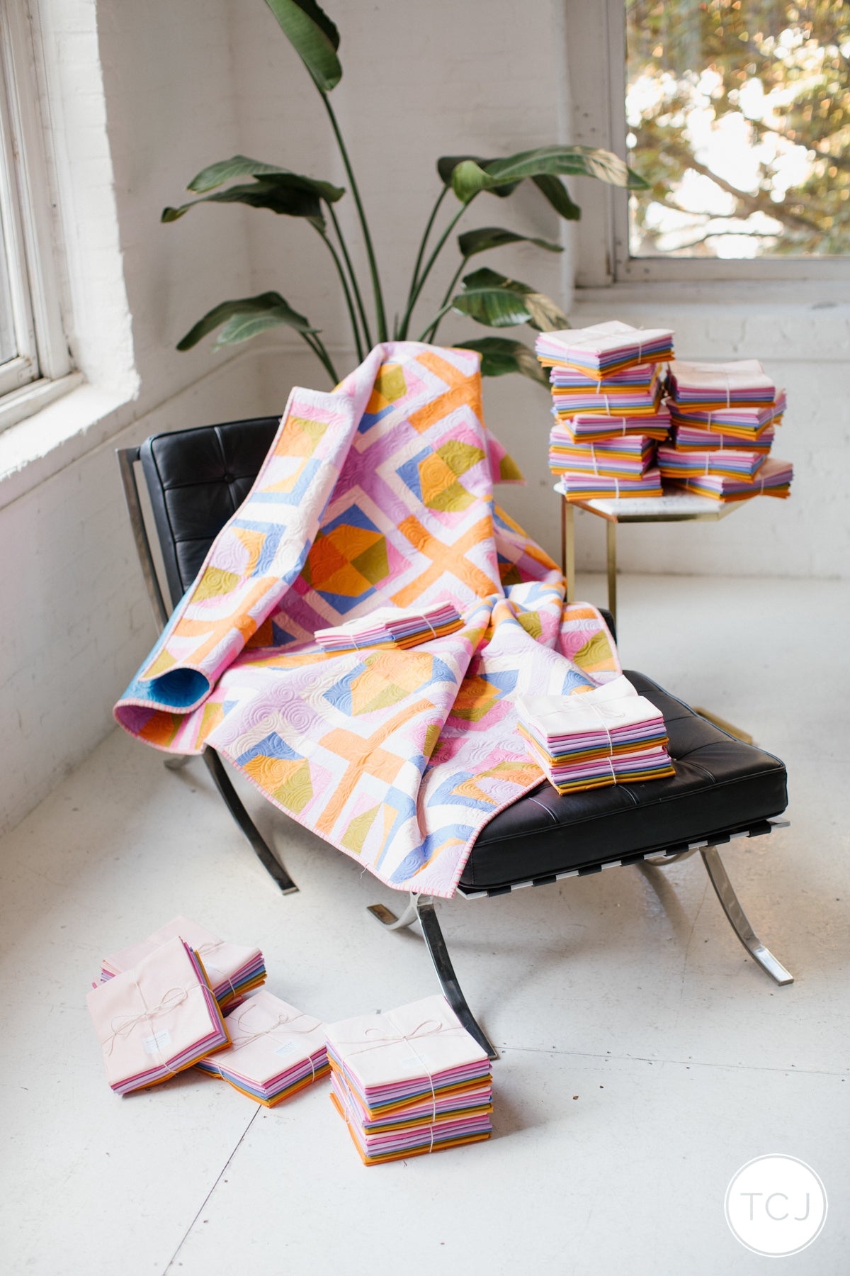 Rosecity Quilt Kit - Ruby + Bee Solids