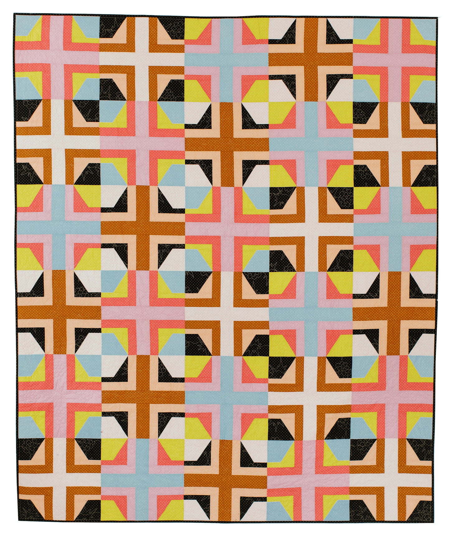 Rosecity Quilt Pattern - PDF