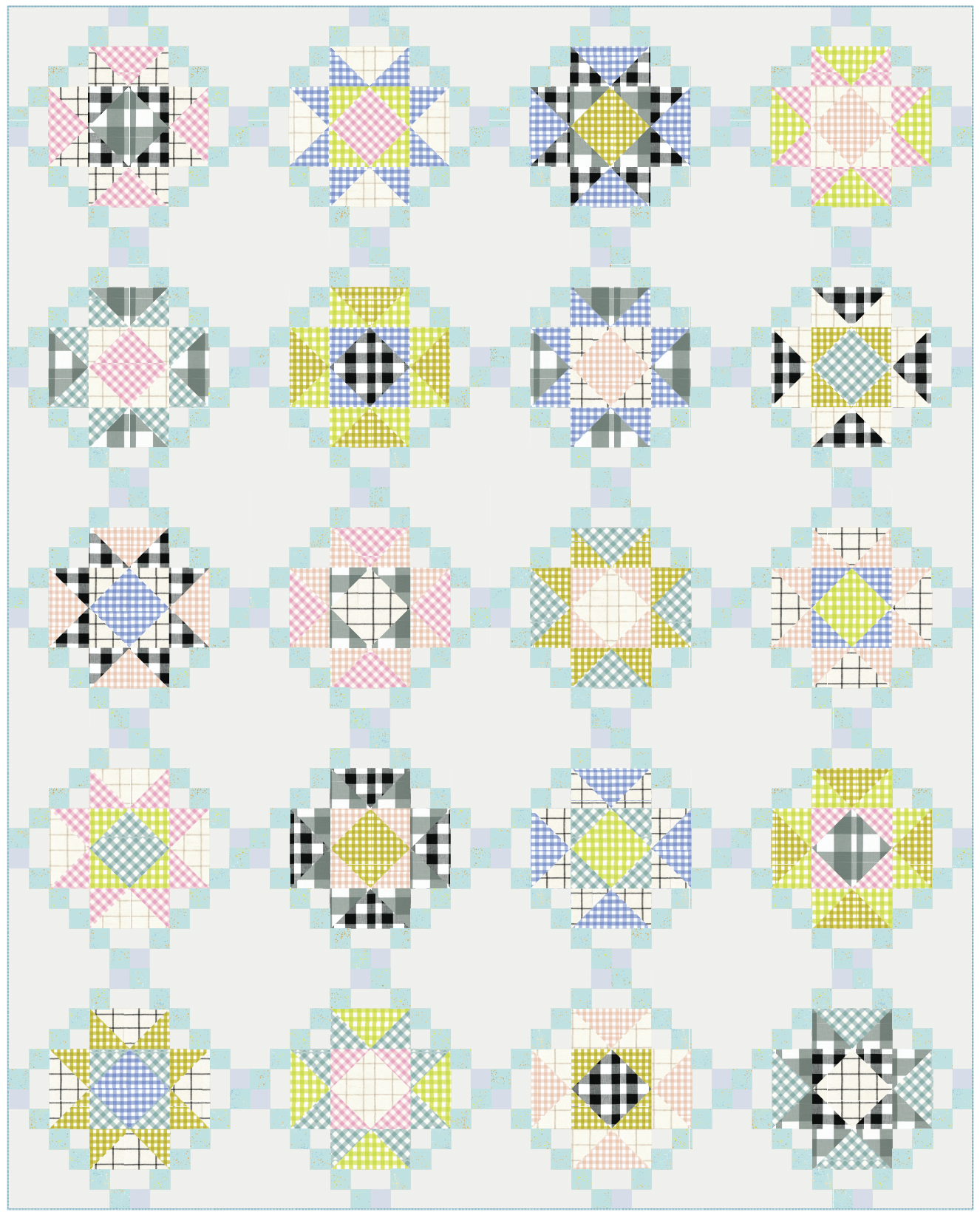 Champagne Quilt Kit - Picnic