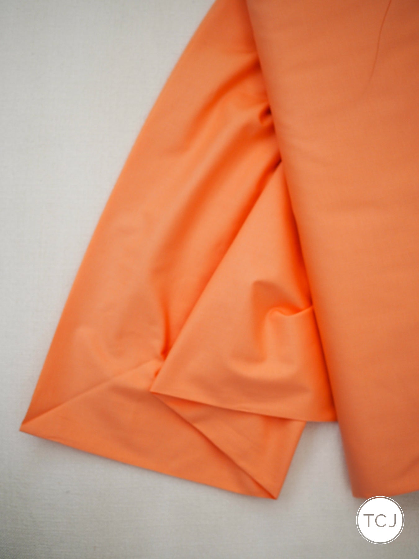Kona Cotton Binding - Creamsicle - 1/2 yard cut