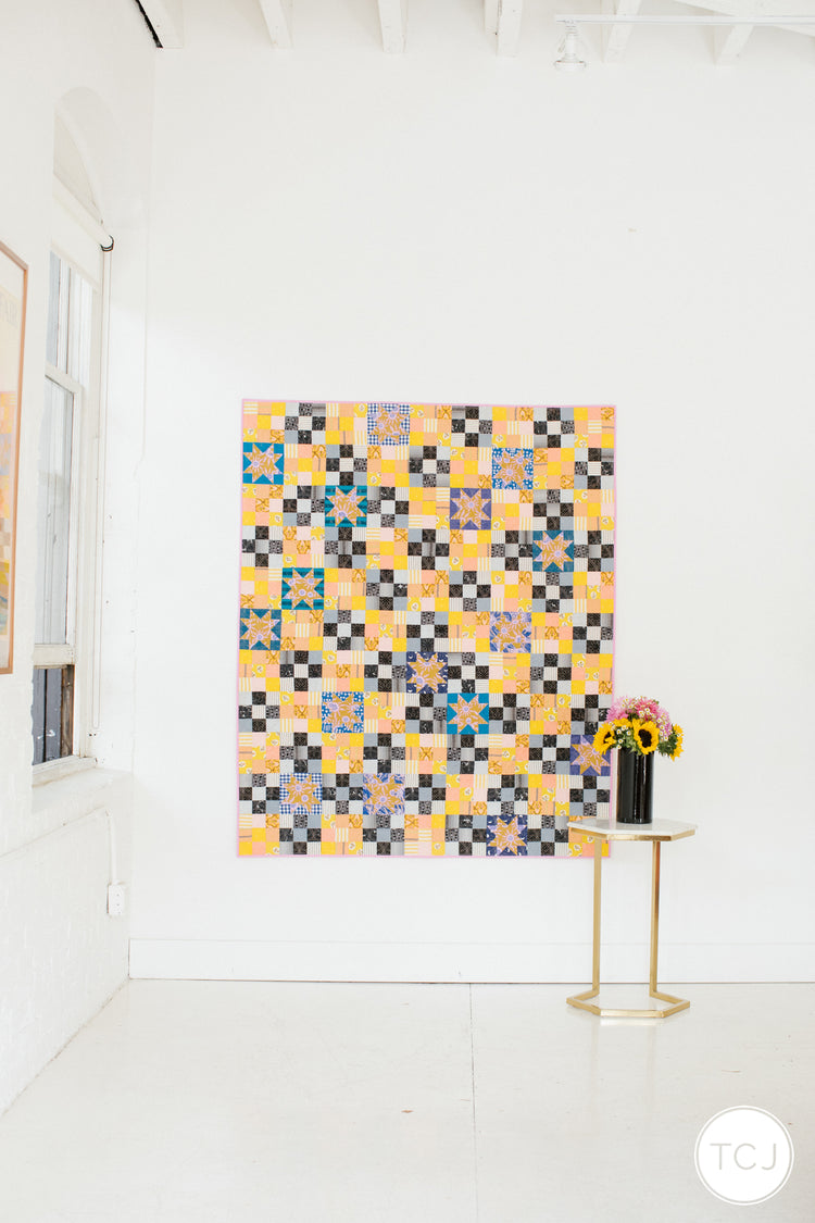 Campfire Glow Quilt the 2021 SAL one Then Came June