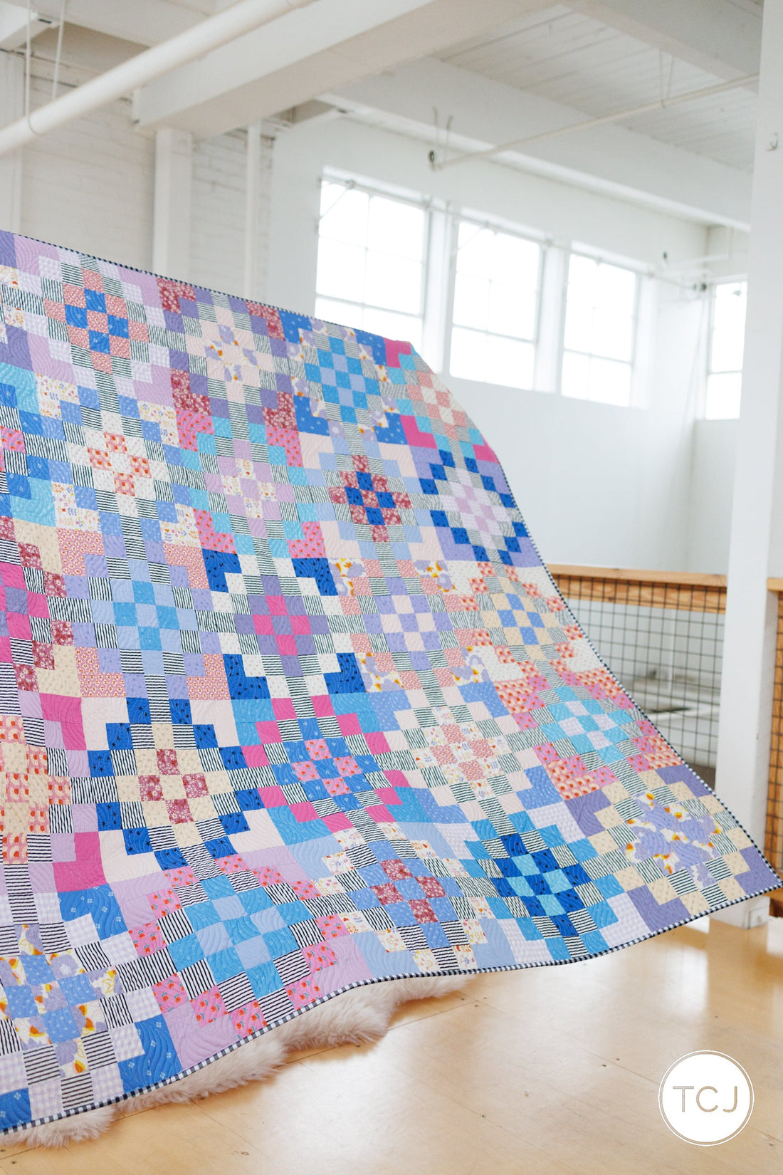 Checkered Garden Quilt - the Concord one