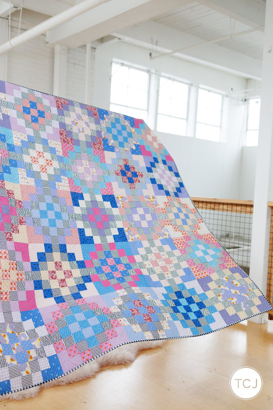Checkered Garden Quilt - the Concord one