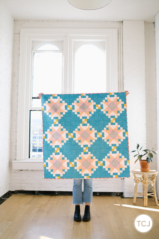 Champagne Quilt - The Baby Blue One