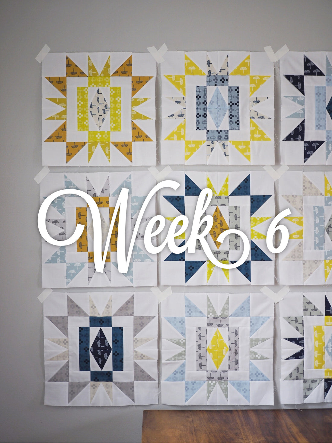 Sienna Burst Quilt Along - Week Six