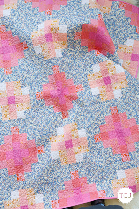 Granny Cabin Quilt - the Liberty Quilting Cotton one