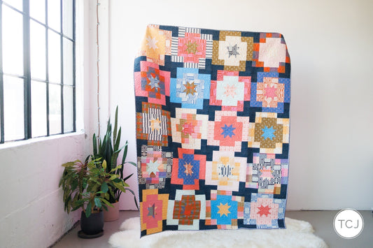 Meadow Star Quilt - the Swedish Holiday one