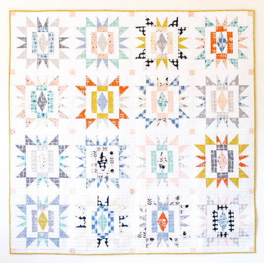 COMING SOON: Sienna Burst Quilt Along