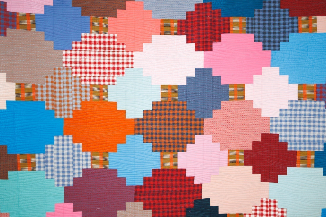 Courthouse Steps Quilt - the One for Our Bed