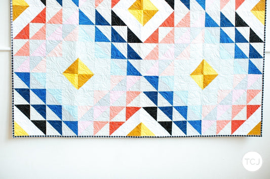 Diamond Ripples - the Scrappy Solids one