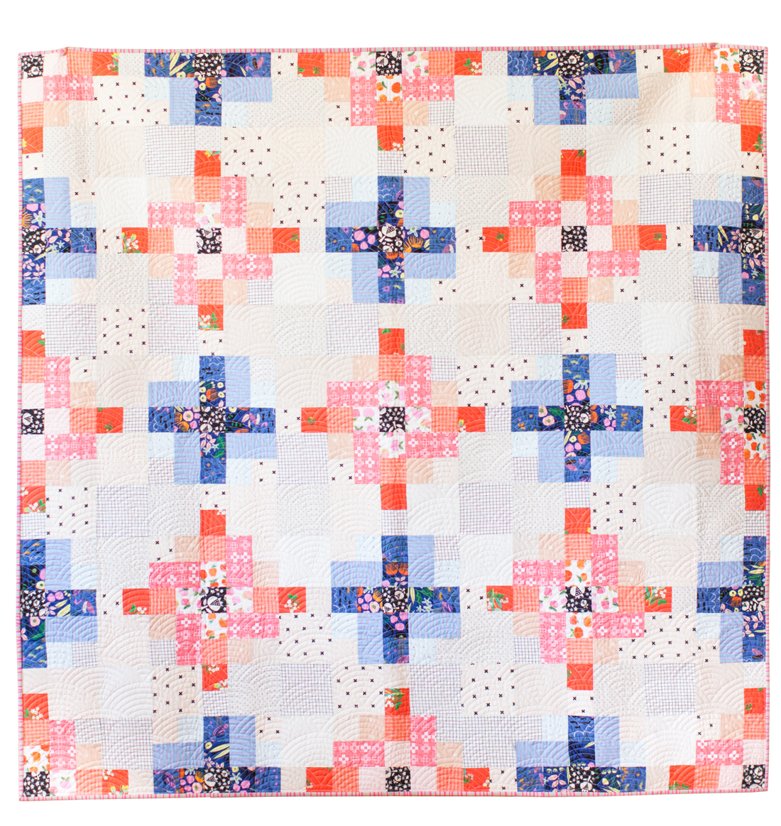 Granny Cabin Quilt - the Scrappy One