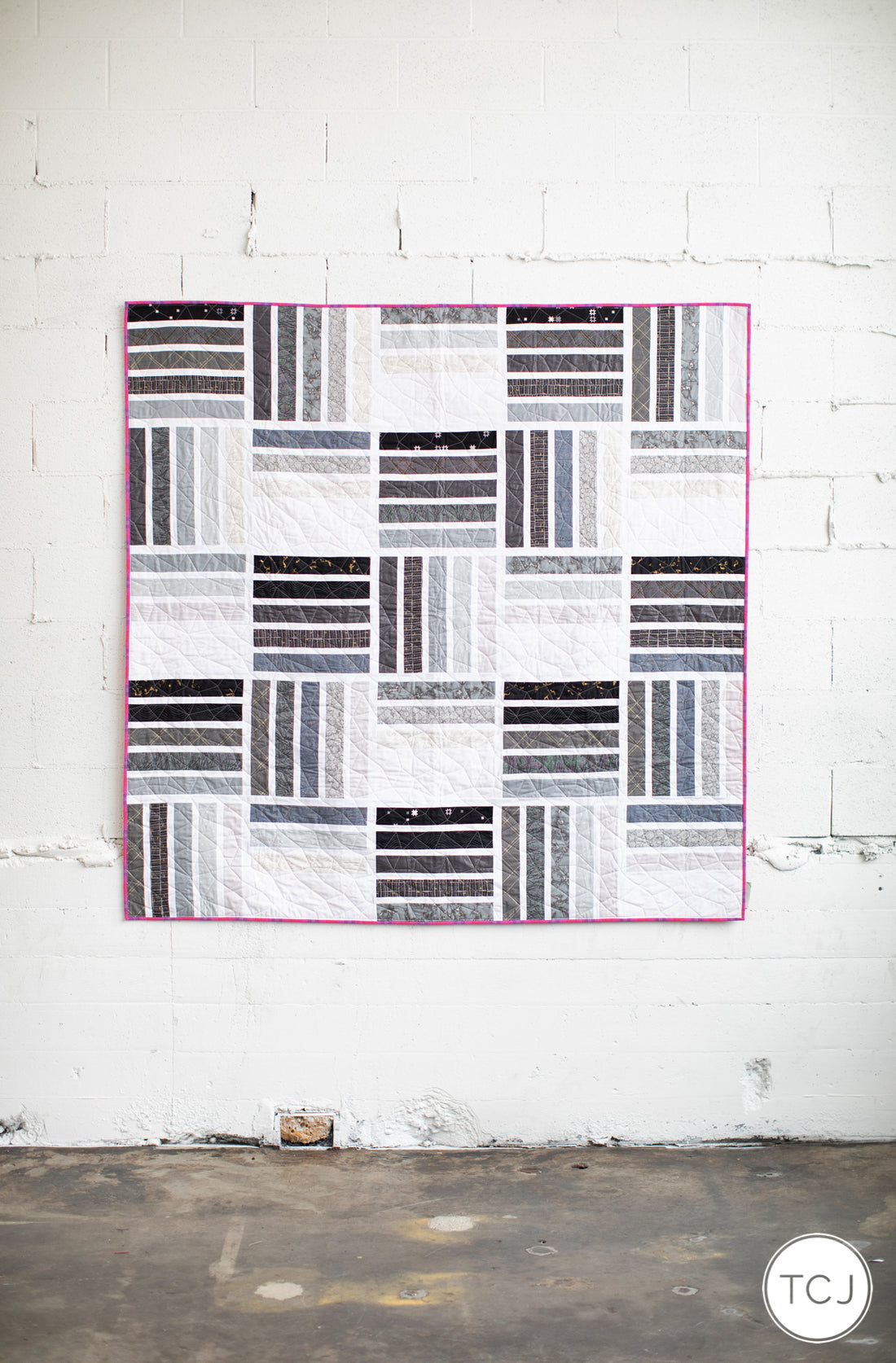 Blakely Quilt - The Black & White One