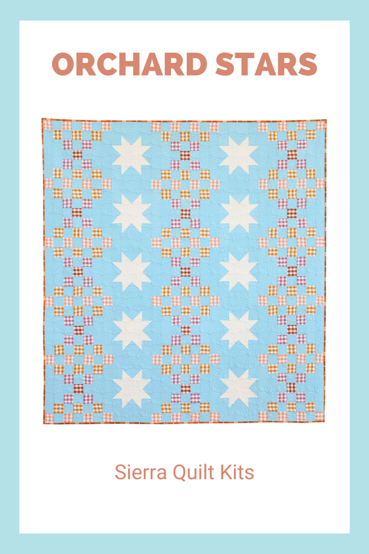 Orchard Stars Quilt Kit - Sierra