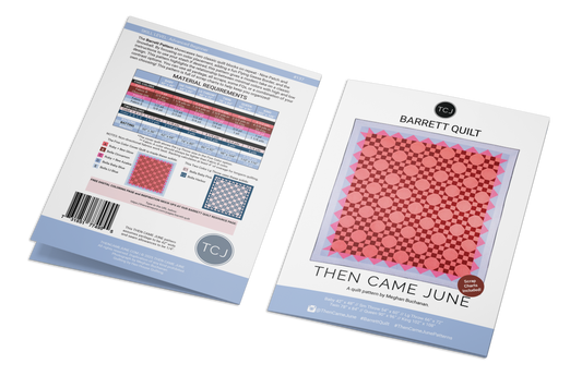 Barrett Quilt Pattern - Printed