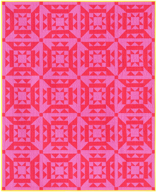 Nova Star Quilt - Kona COTY 2023