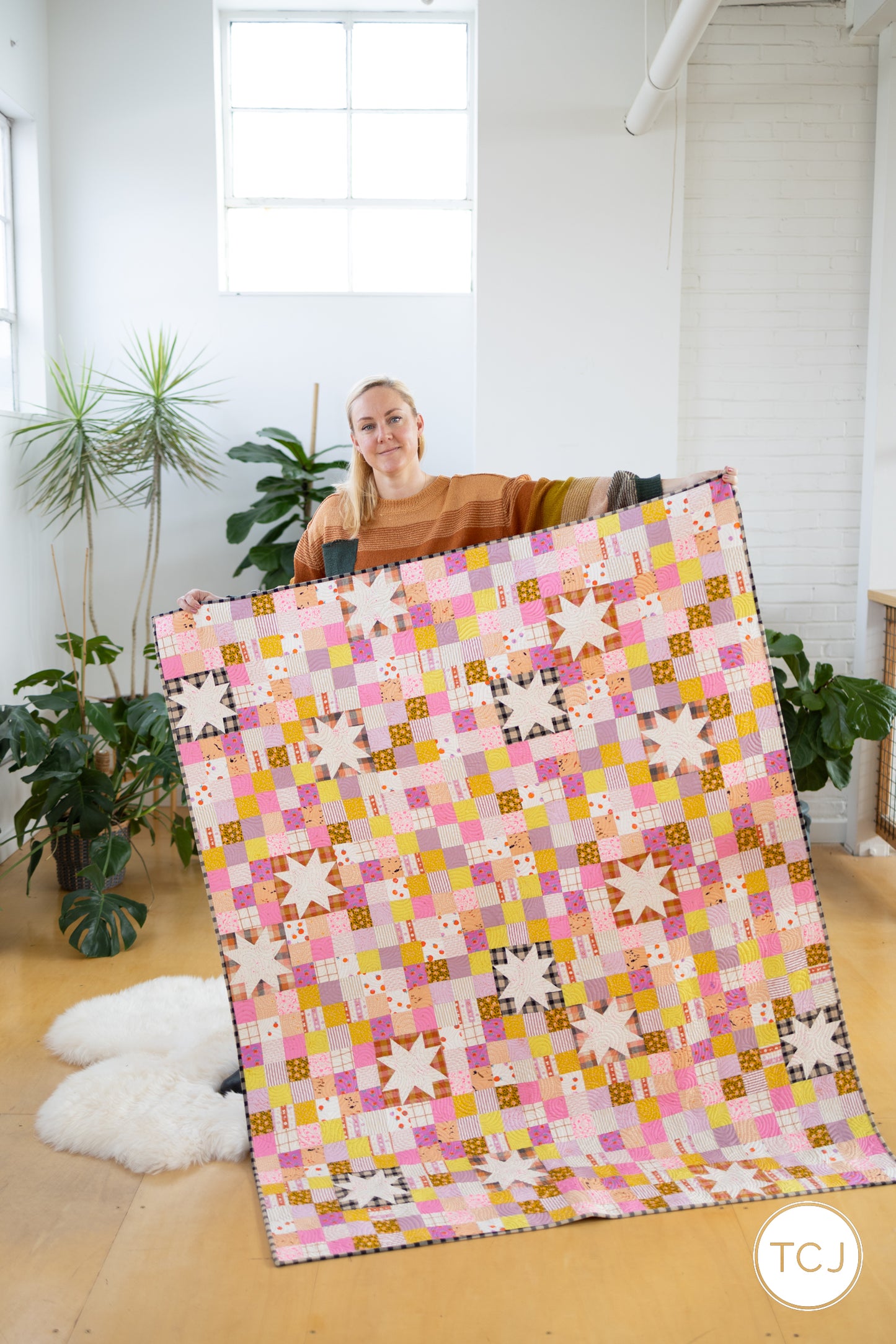 Campfire Glow Quilt - Scrappy Fall