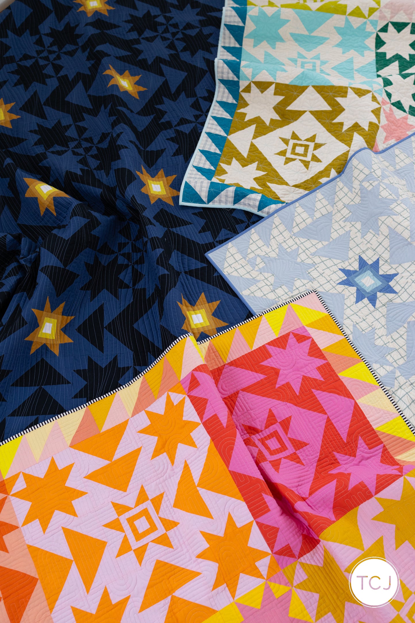 Everett Star Quilt Pattern - Printed