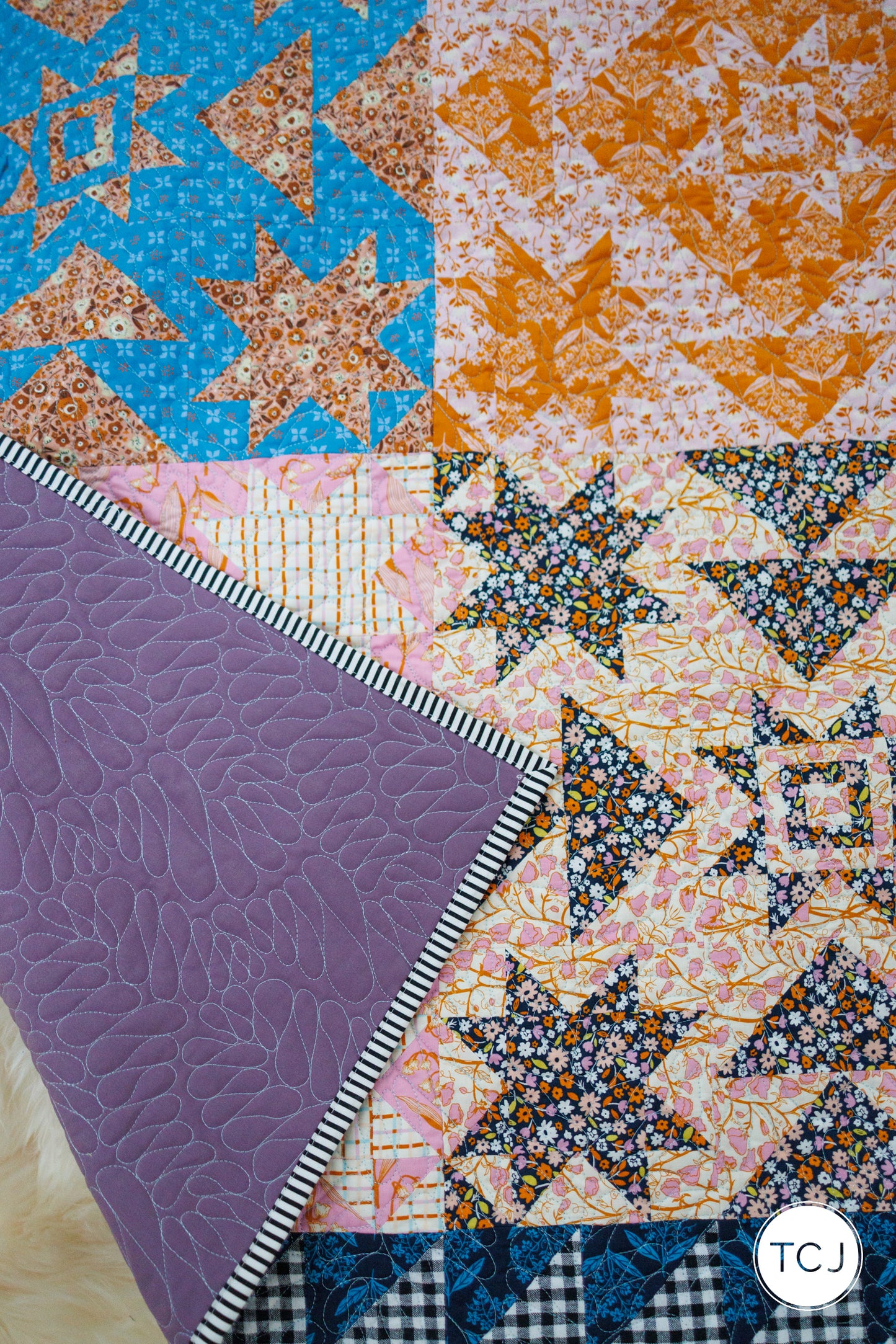 Everett Star Quilt - Wildflower