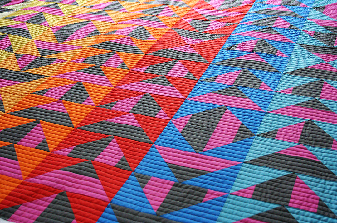 Jawbreaker Quilt - New Kona Colors