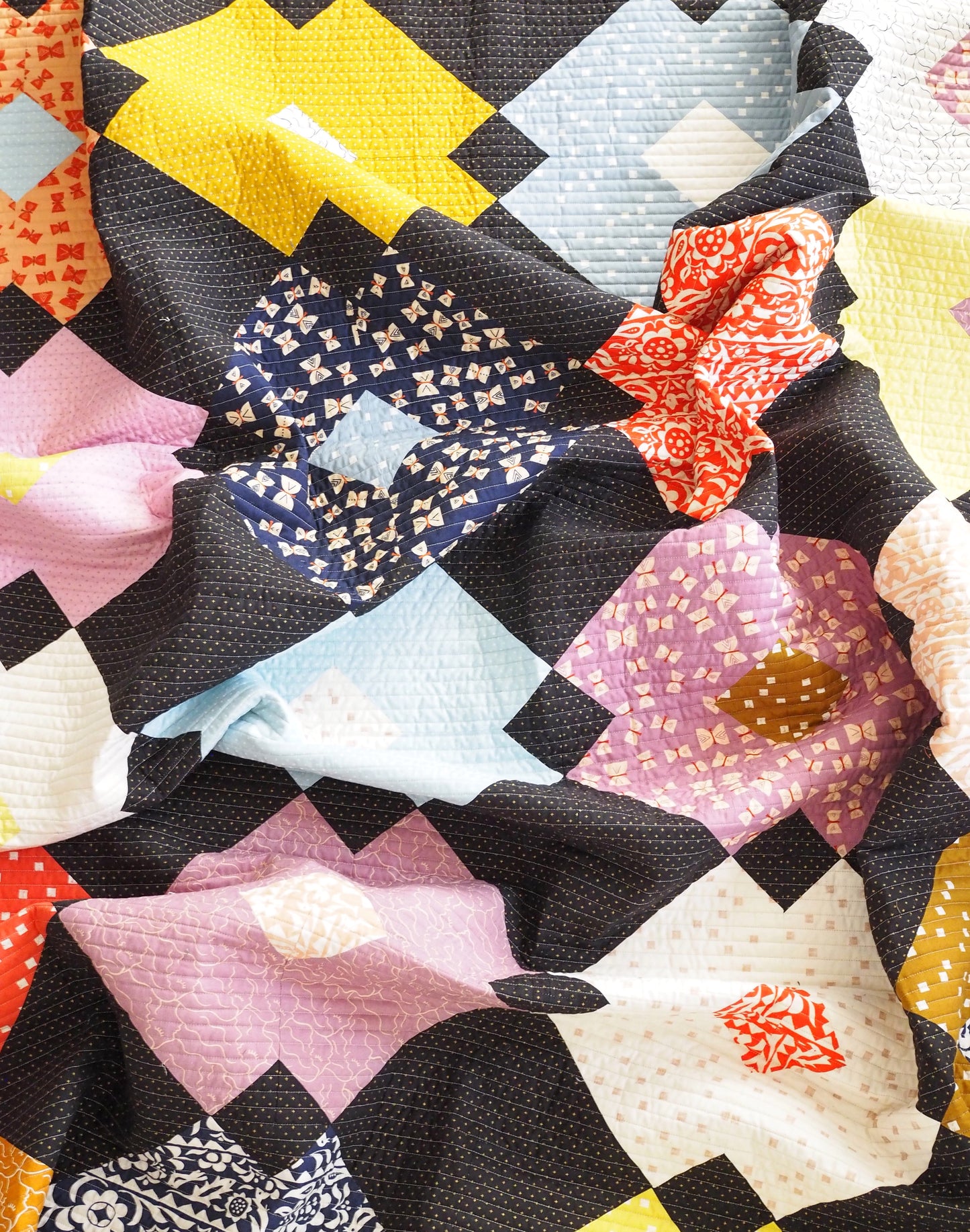 Flower Tile Quilt - Alma