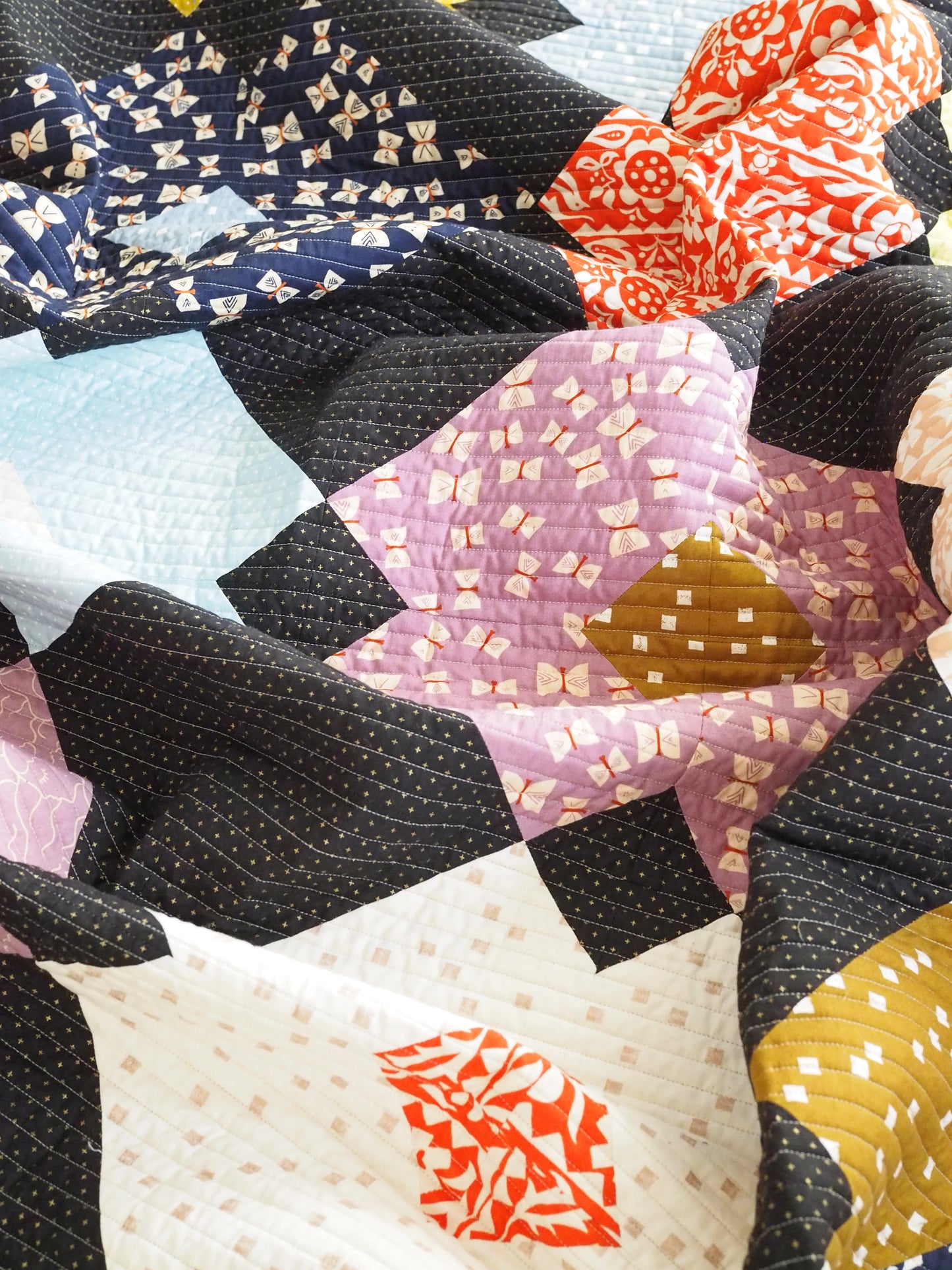 Flower Tile Quilt - Alma