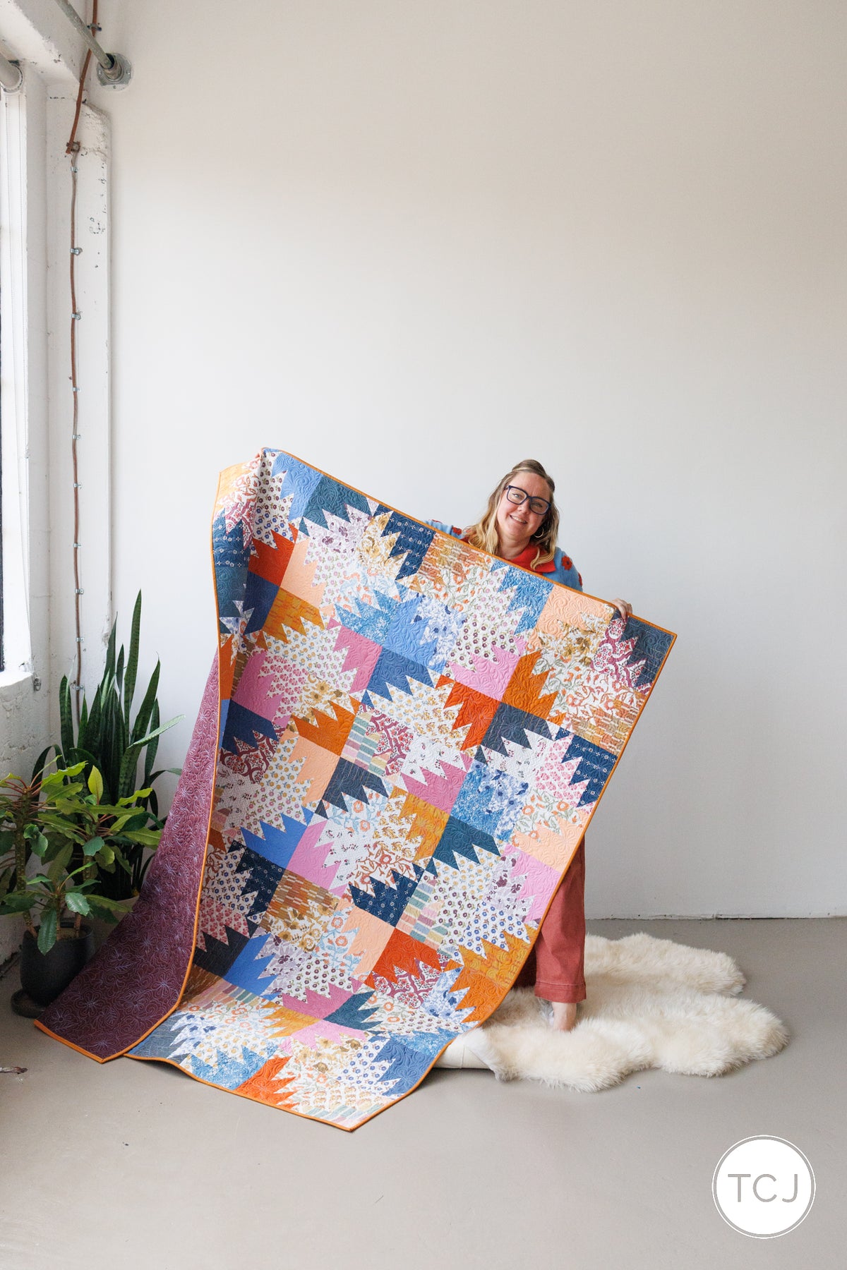 Color Parade Quilt Pattern - Printed