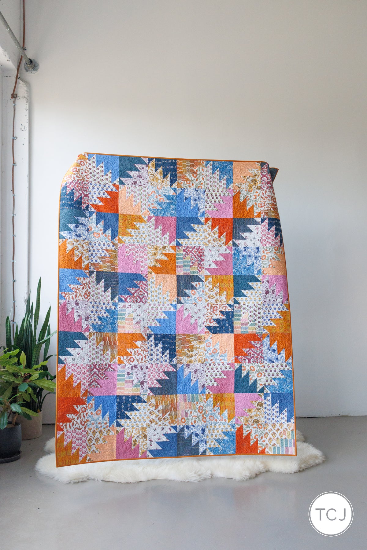 Color Parade Quilt Pattern - PDF