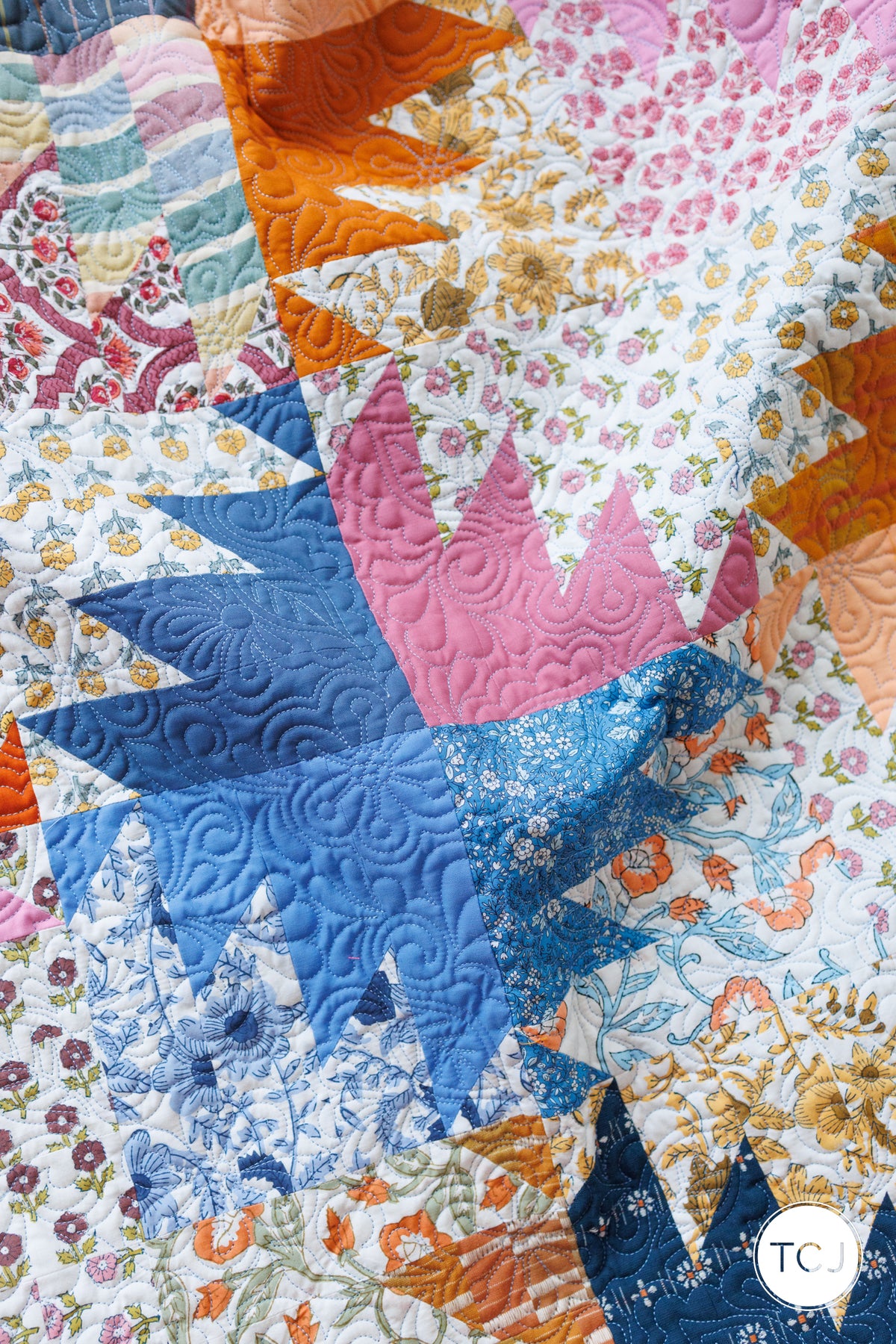 Color Parade Quilt Pattern - PDF