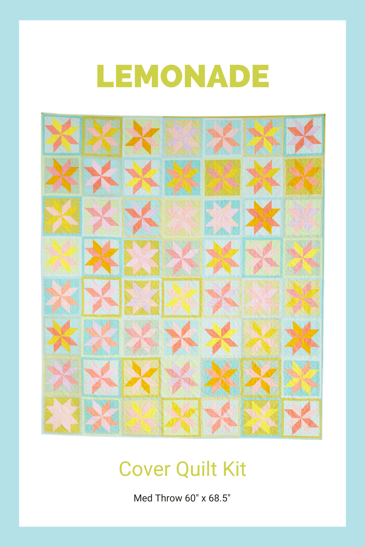 Lemonade Quilt Kit - Cover