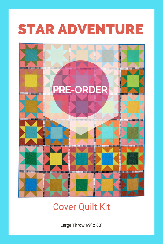 PREORDER - Star Adventure Quilt Kit - Cover