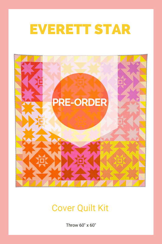 PREORDER - Everett Star Quilt Kit - Cover