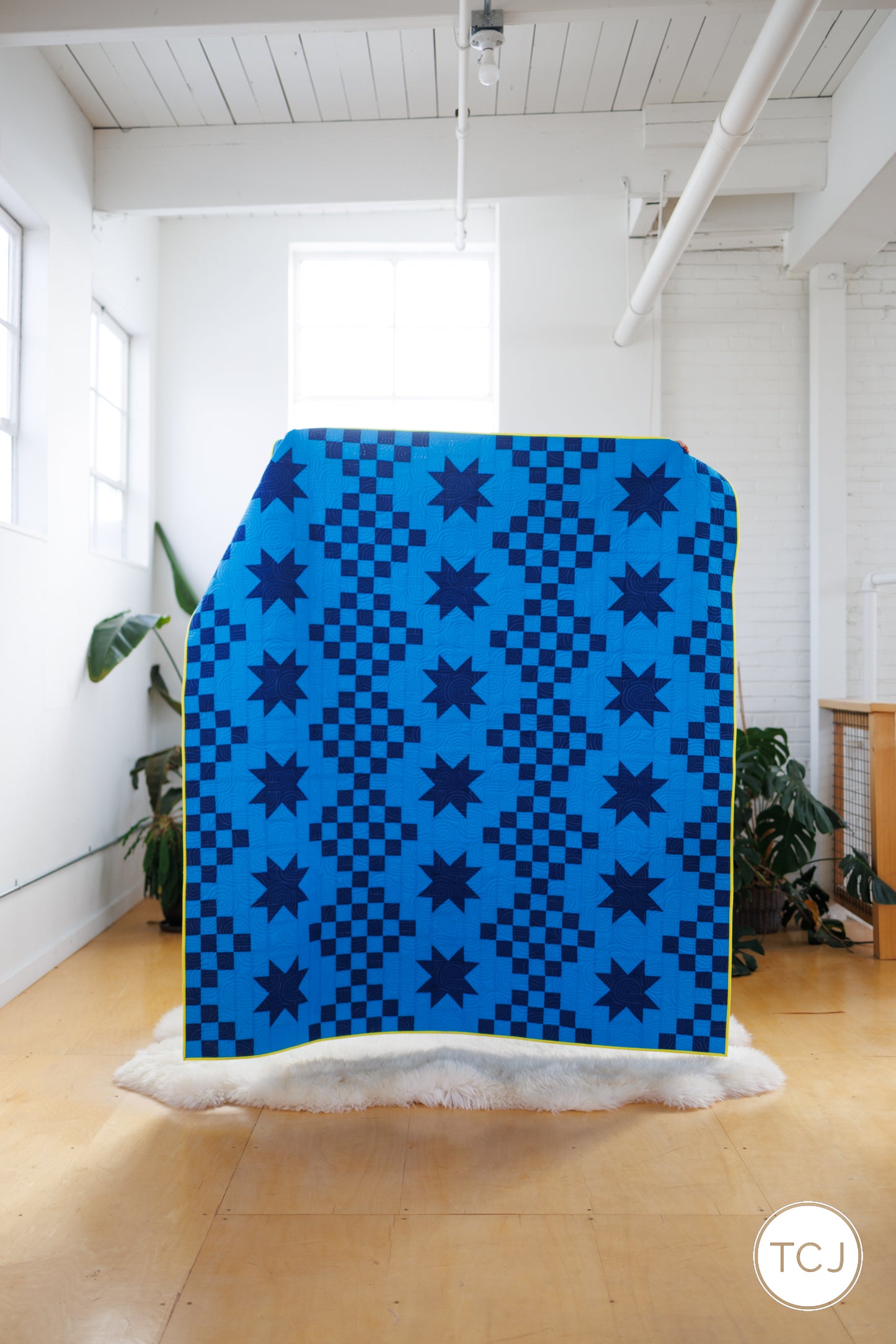 Orchard Stars Quilt - Marco Polo