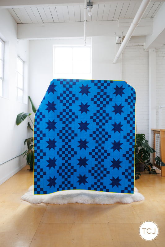 Orchard Stars Quilt - Marco Polo