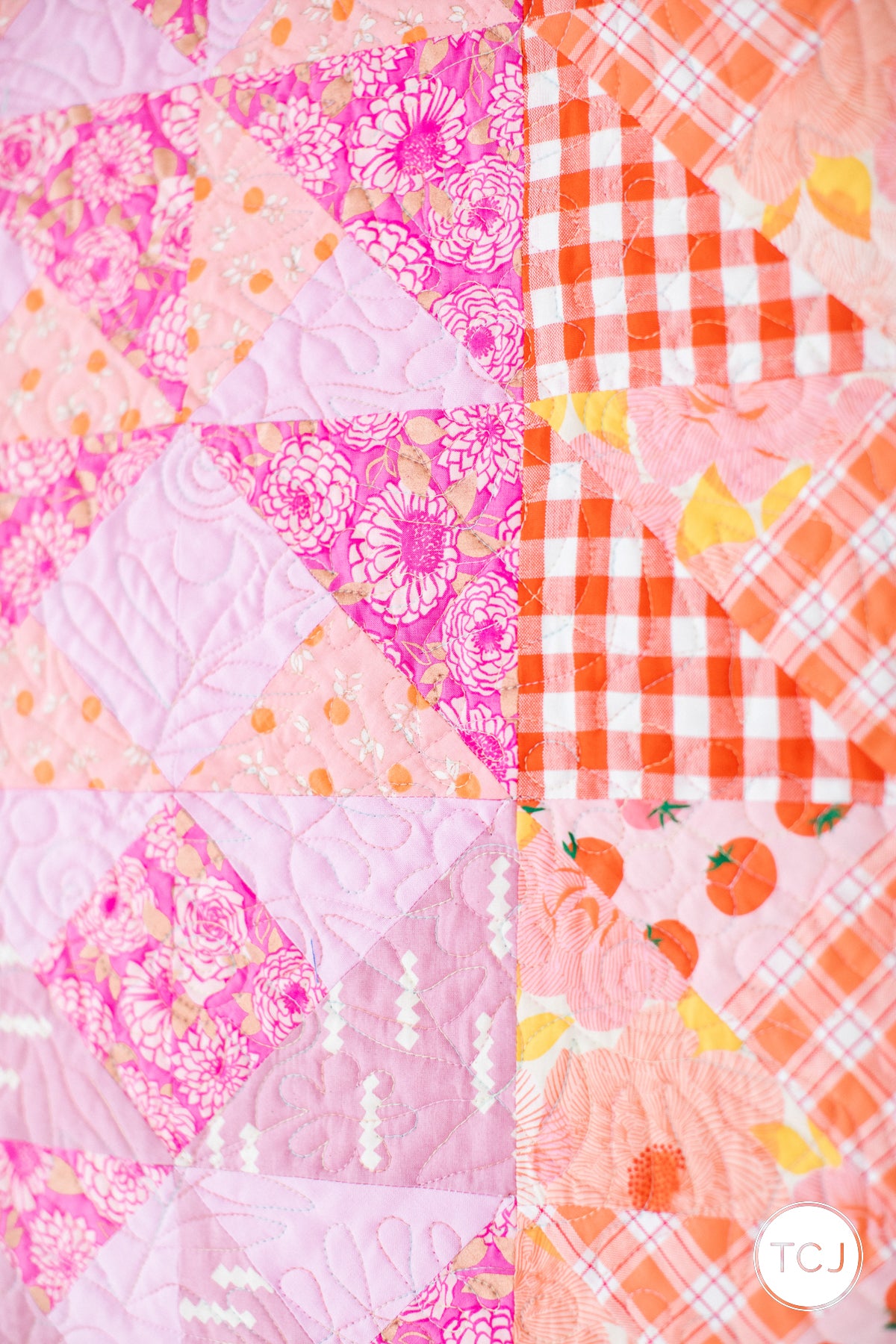 Color Chaos Quilt - Garden