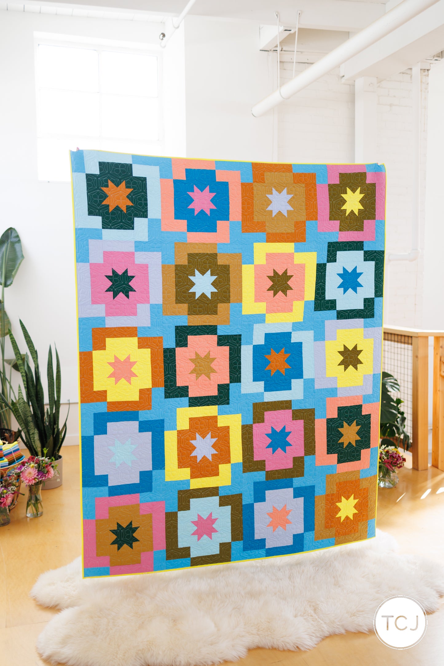 Meadow Star Quilt Pattern - Printed