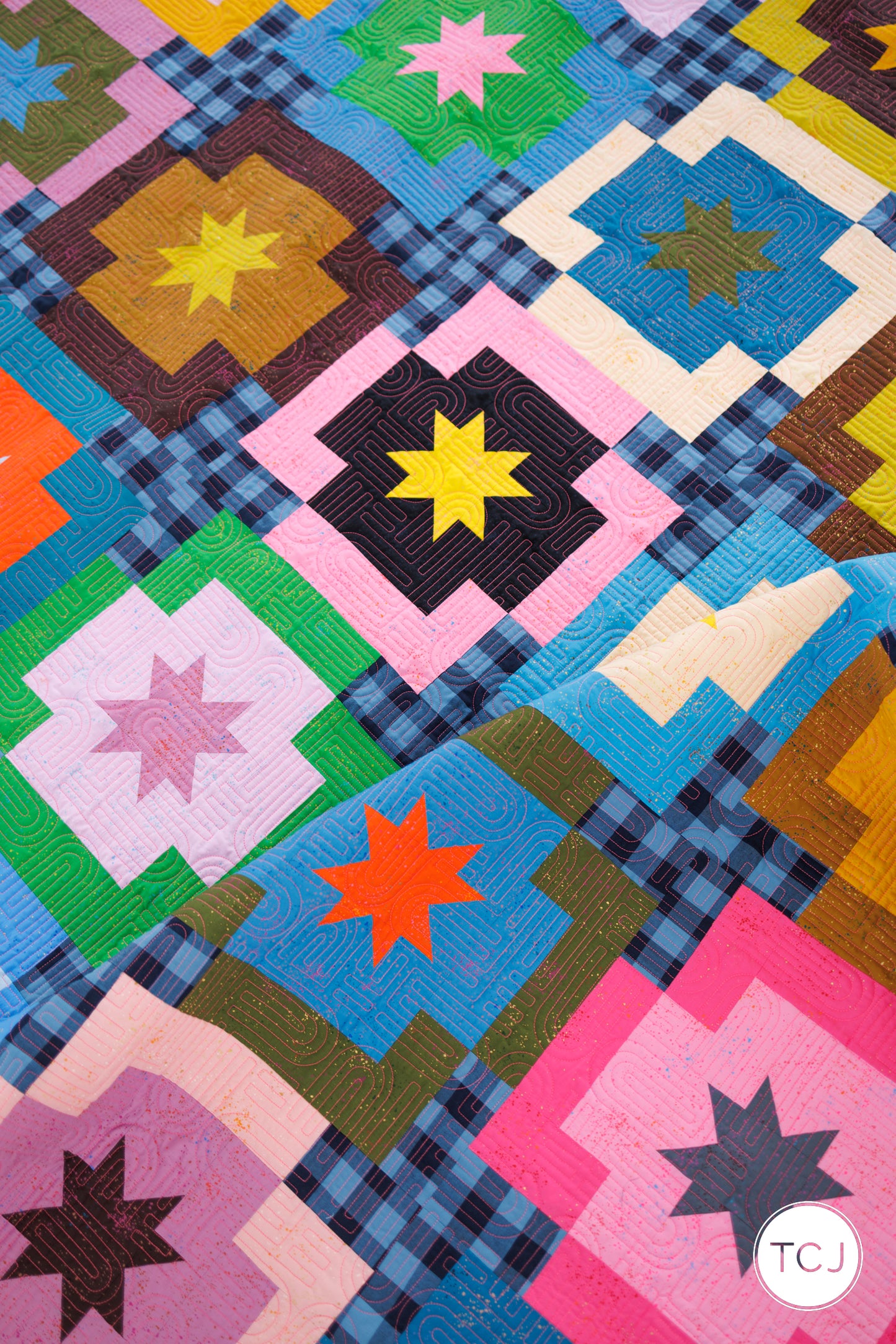 Meadow Star Quilt Pattern - Printed