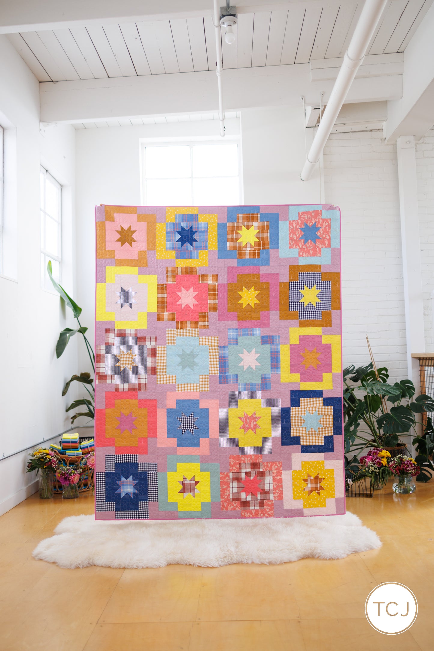 Meadow Star Quilt - Veranda