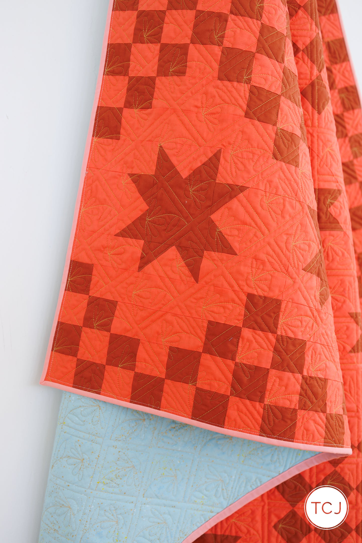 Orchard Stars Quilt - Satsuma