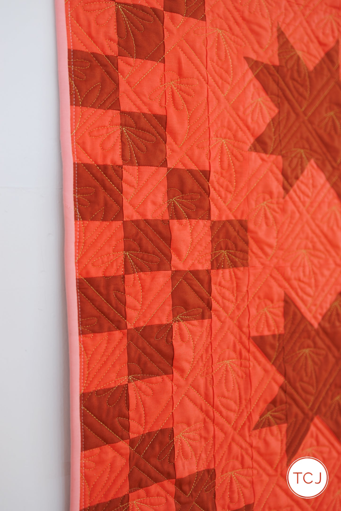 Orchard Stars Quilt - Satsuma
