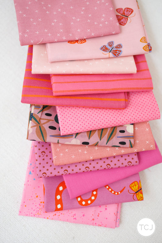 Peony - 12 piece FQ Bundle