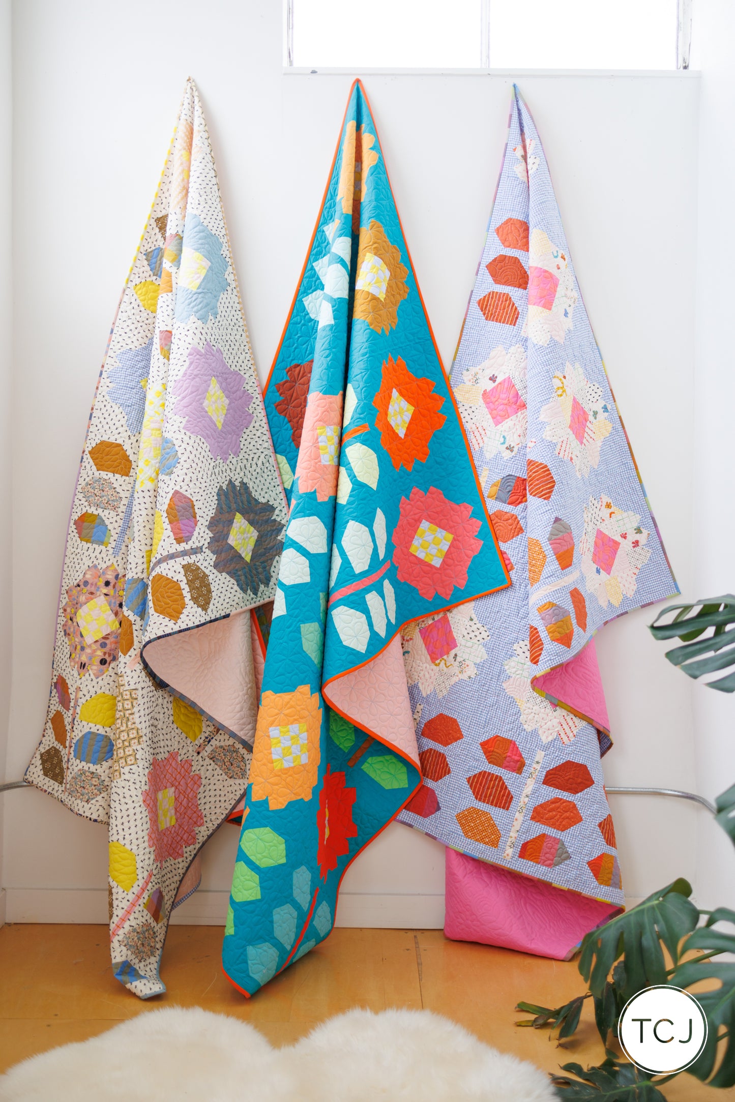 Petal Patch Quilt Pattern - PDF