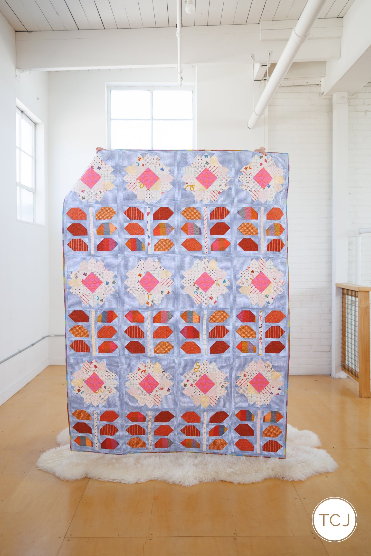 Petal Patch Quilt Pattern - Printed
