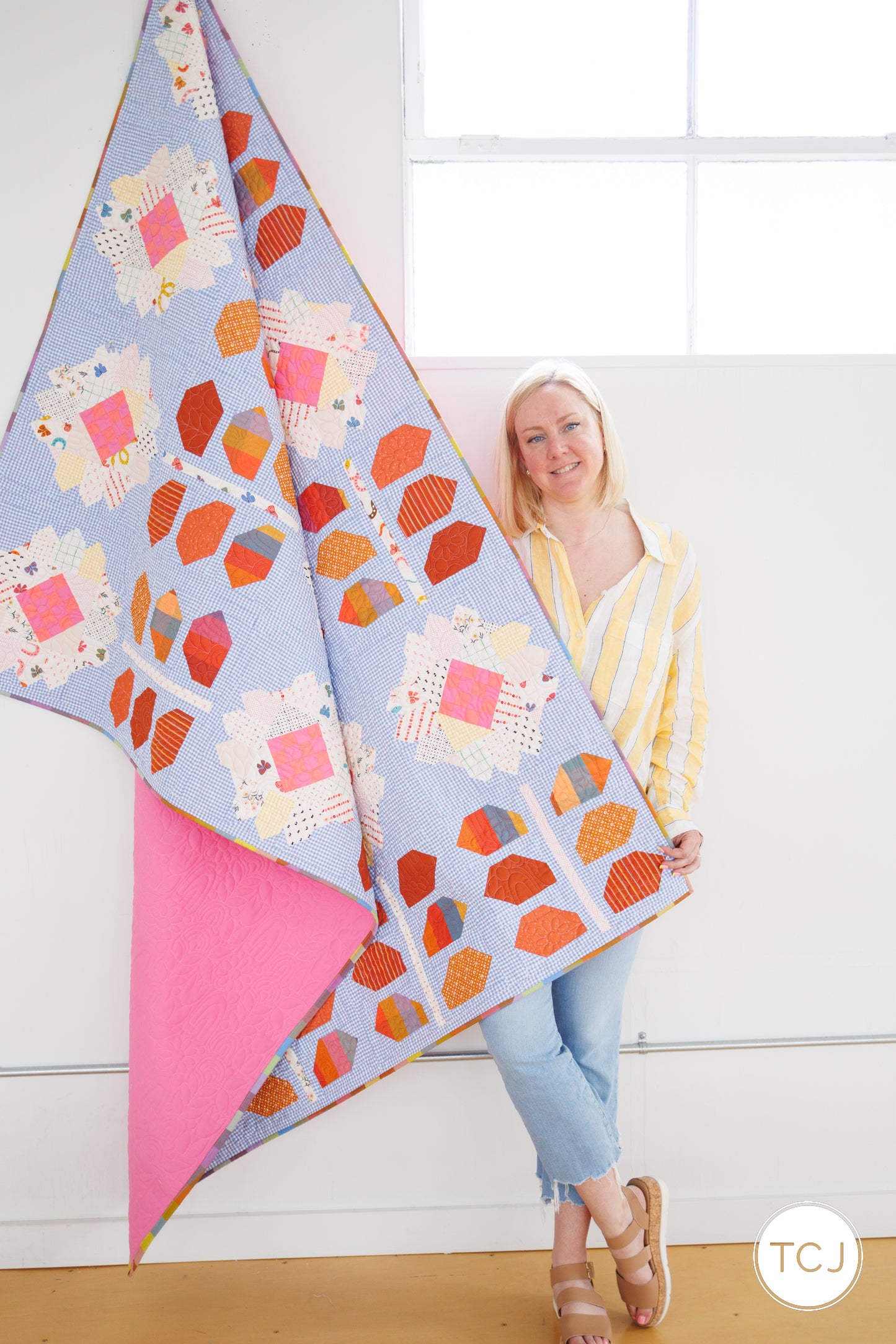 Petal Patch Quilt Pattern - Printed