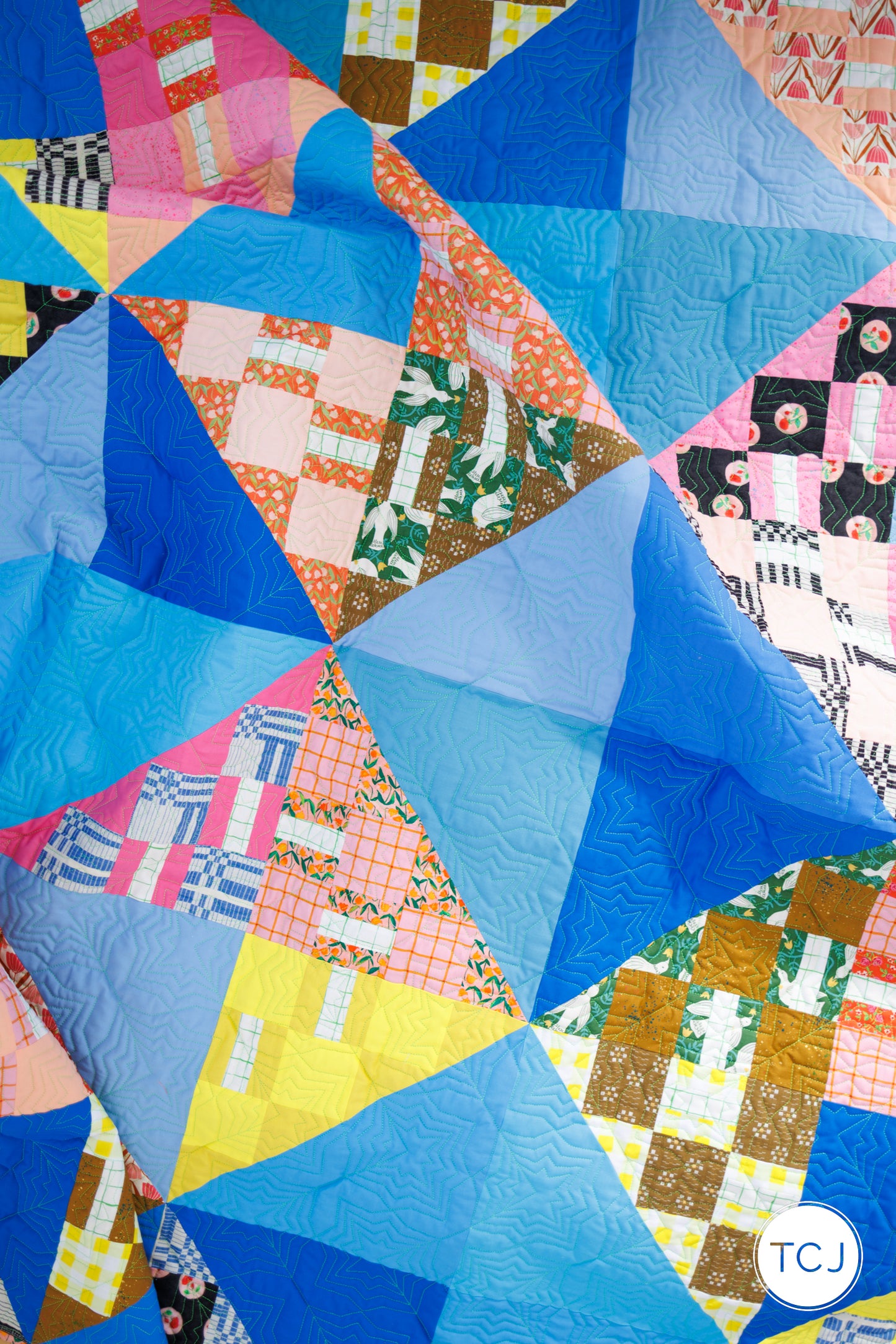 Plot Twist Quilt - Poolside