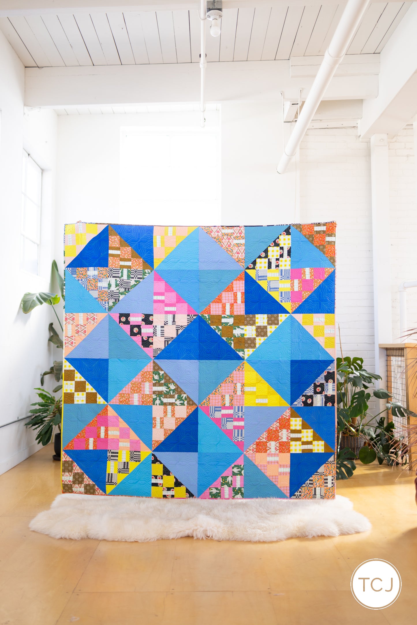 Plot Twist Quilt - Poolside