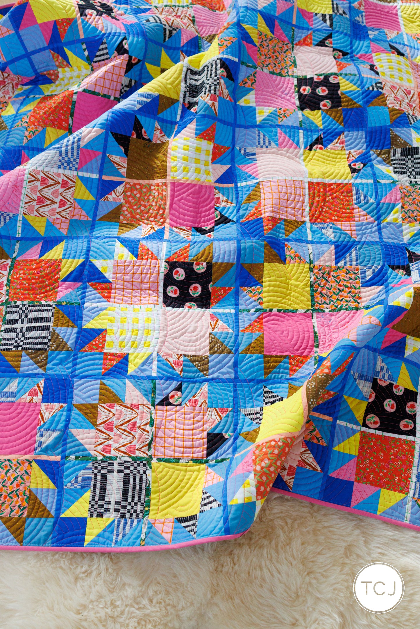 Redford Quilt - Poolside