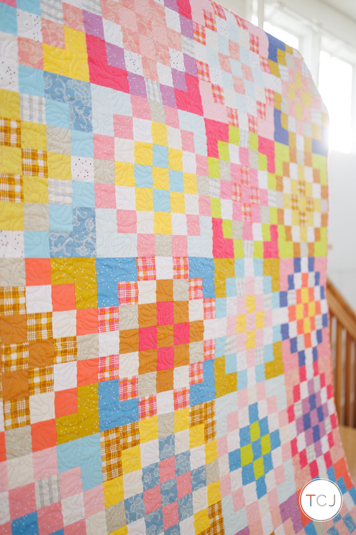 Checkered Garden Quilt - Popsicle Break