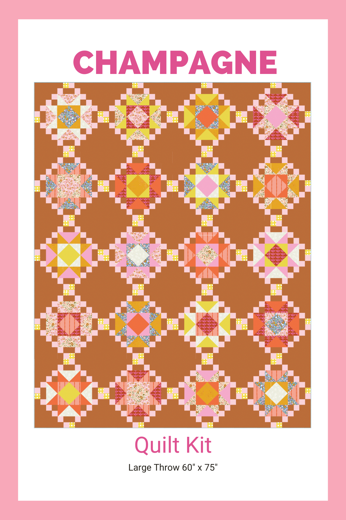 Champagne Quilt Kit - Clementine